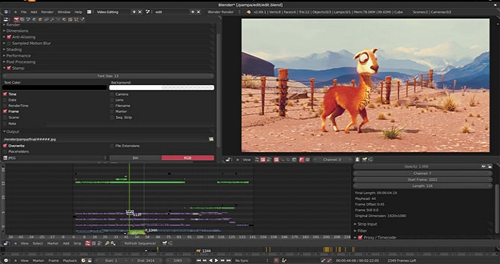 blender video editing speed up clip